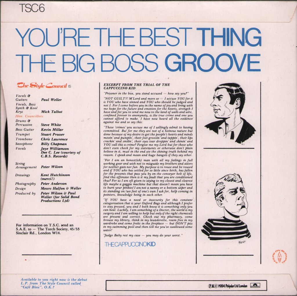 Style Council - Groovin' - 7 Inch