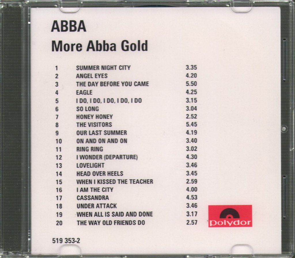 ABBA - More Abba Gold - Cdr