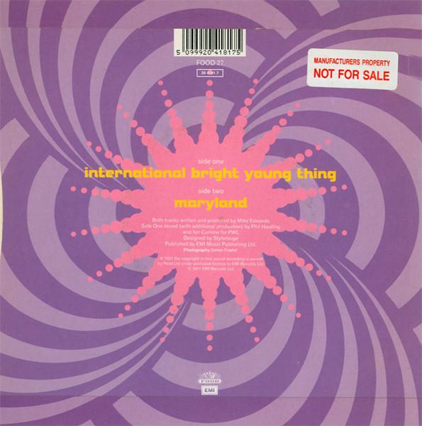 Jesus Jones - International Bright Young Thing - 7 Inch