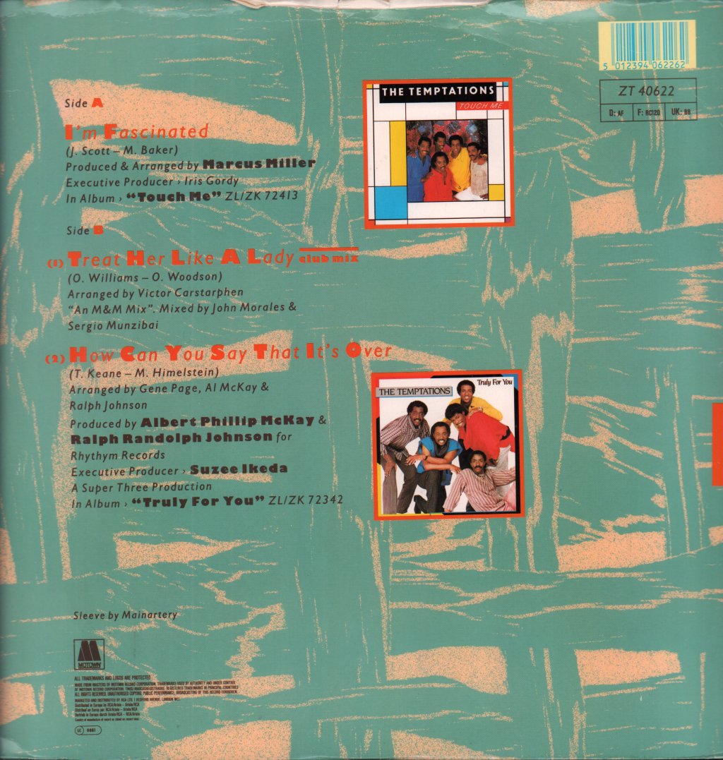 Temptations - I'm Fascinated - 12 Inch