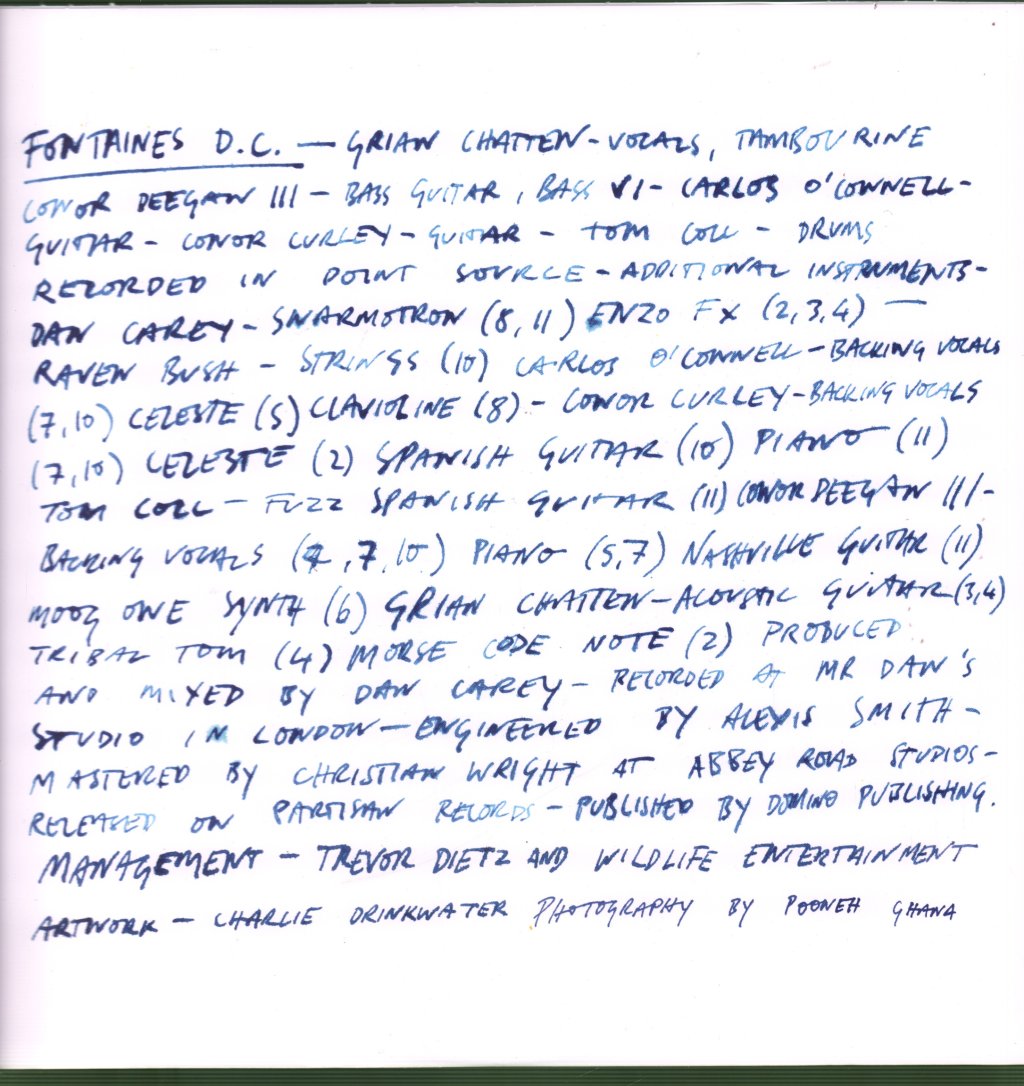 Fontaines D.C. - A Hero's Death - Lp