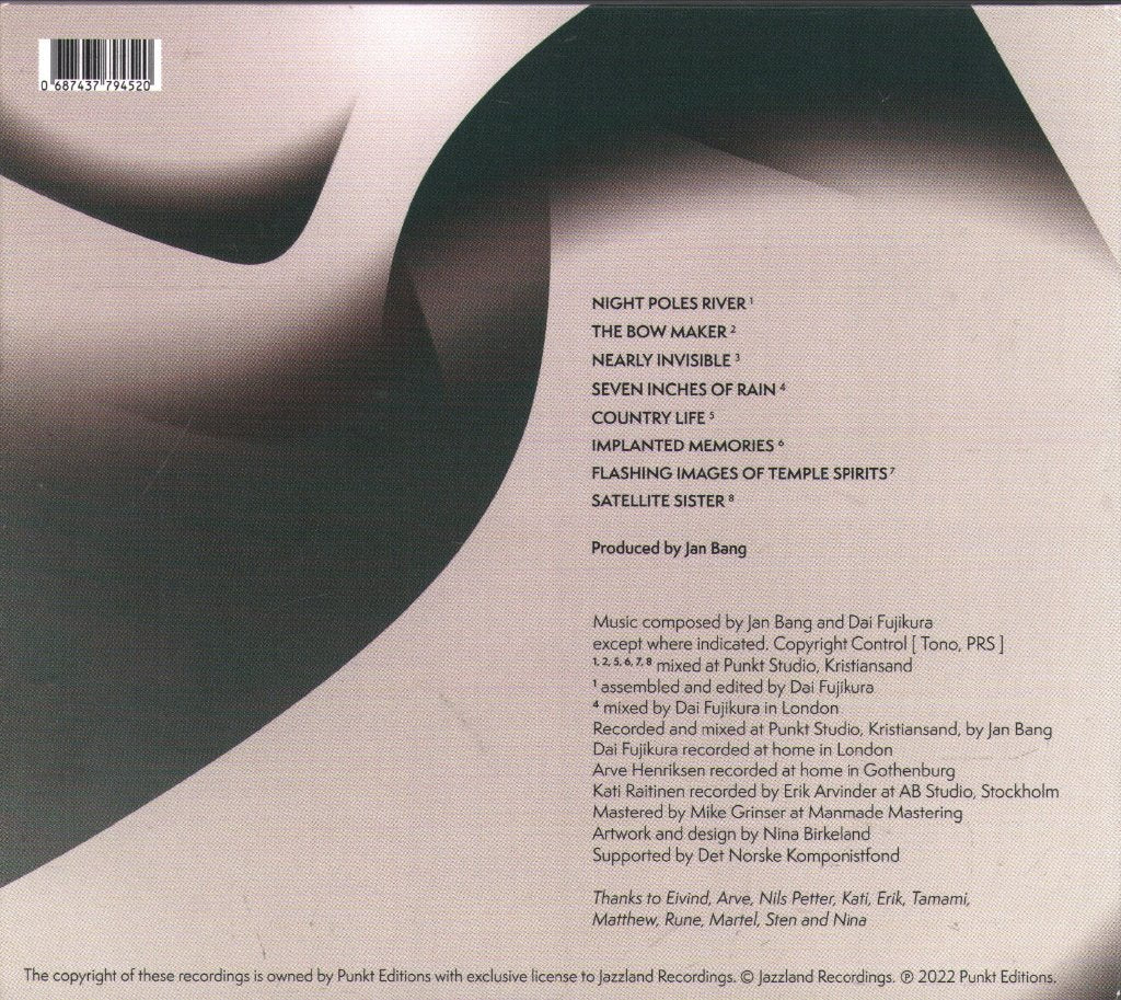 Dai Fujikura & Jan Bang - Bow Maker - Cd