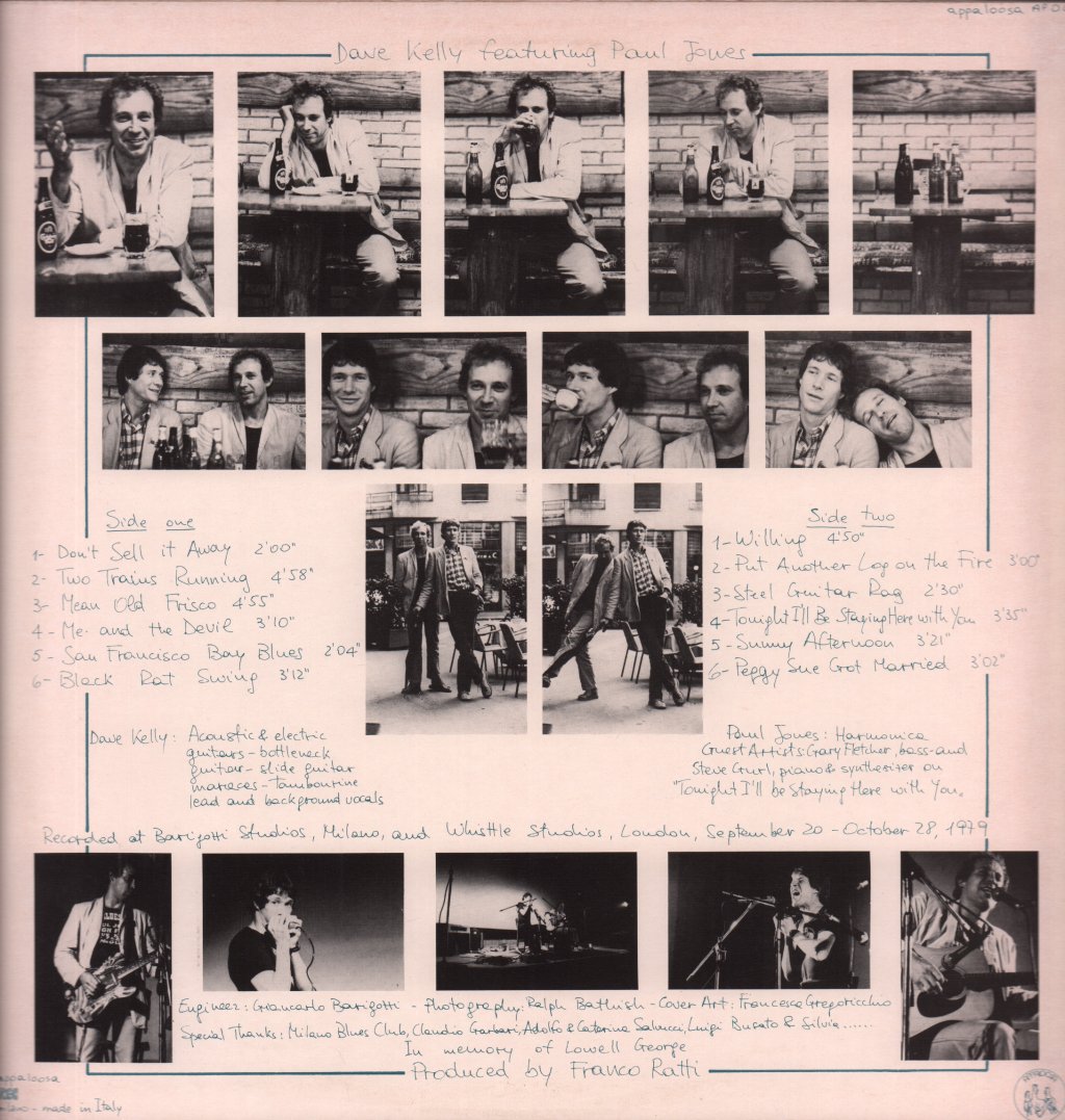 Dave Kelly - Willing - Lp