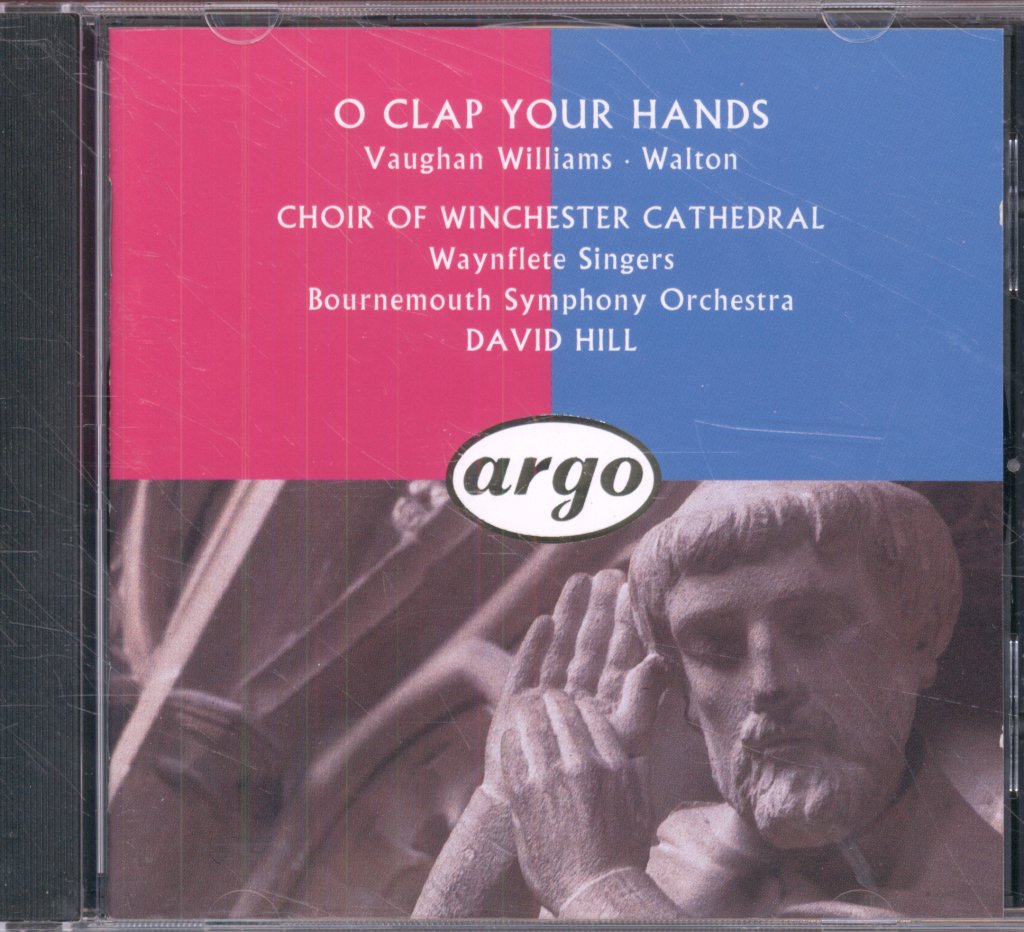 Winchester Cathedral Choir, David Hill - Vaughan Williams - O Clap Your Hands - Cd