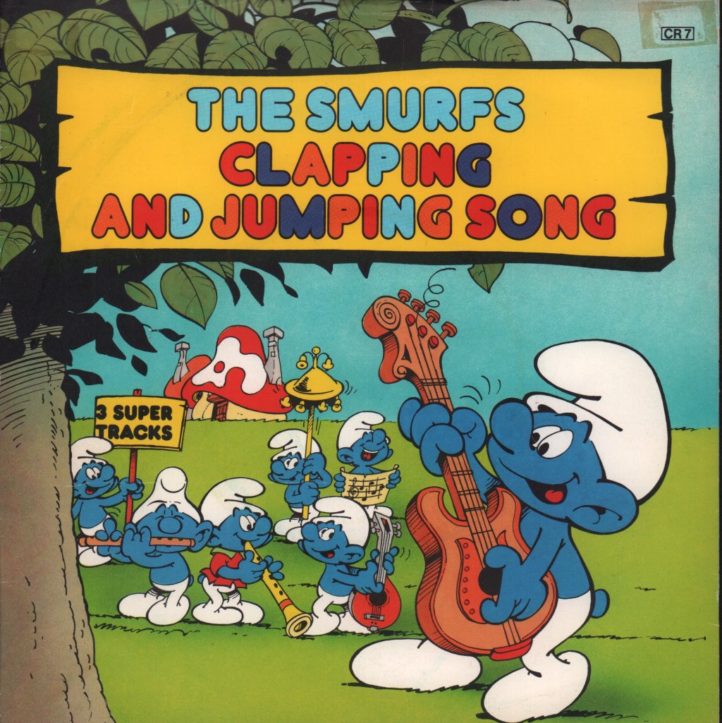 Smurfs - Clapping And Jumping Song - 7 Inch
