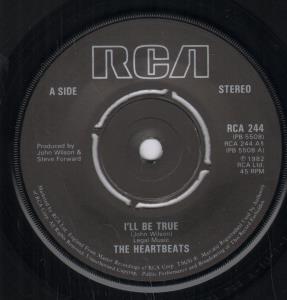 Heartbeats (Early 80'S Mod Group) - I'll Be True - 7 Inch
