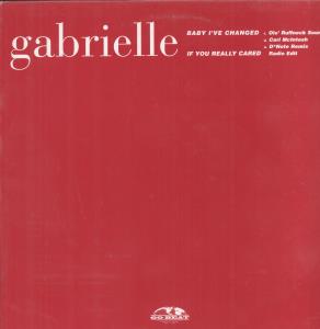 Gabrielle - Baby I've Changed - 12 Inch