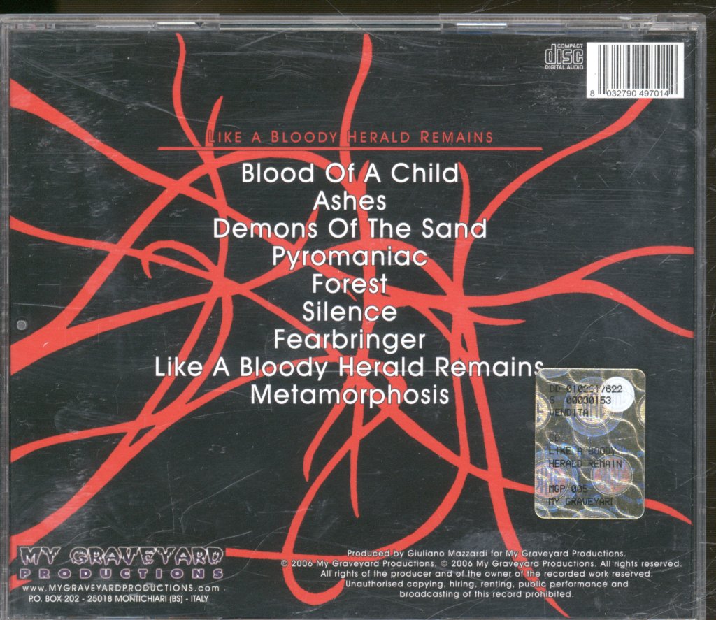 Bloody Herald - Like A Bloody Herald Remains - Cd