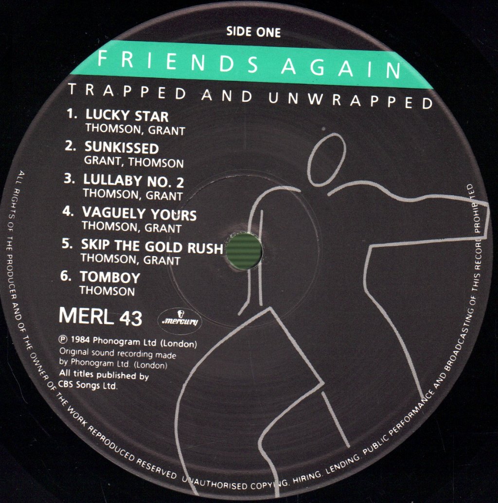 Friends Again - Trapped And Unwrapped - Lp