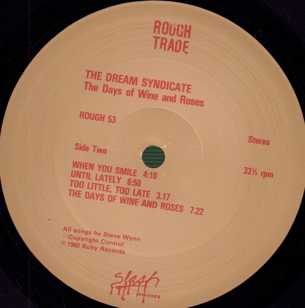 Dream Syndicate - Days Of Wine And Roses - Lp