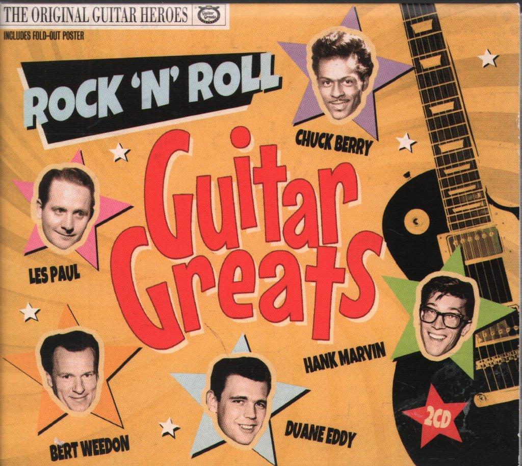 Various Artists - Rock 'N' Roll Guitar Greats - Cd Set