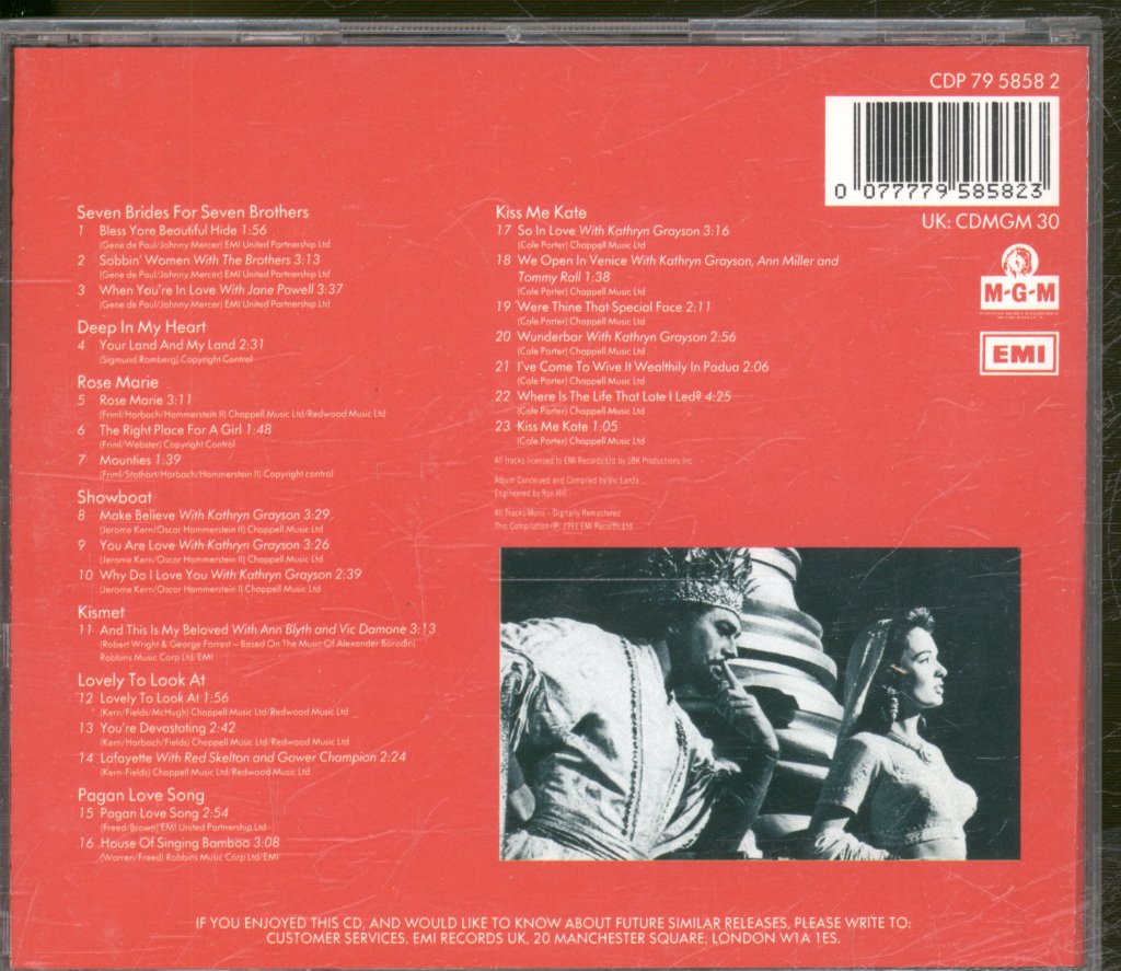 Howard Keel - Great MGM Stars - Cd