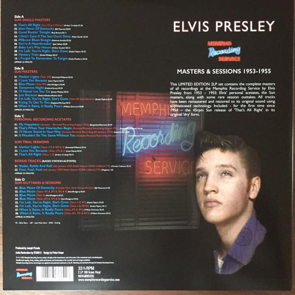 Elvis Presley - Masters & Sessions 1953 – 1955 - Double Lp