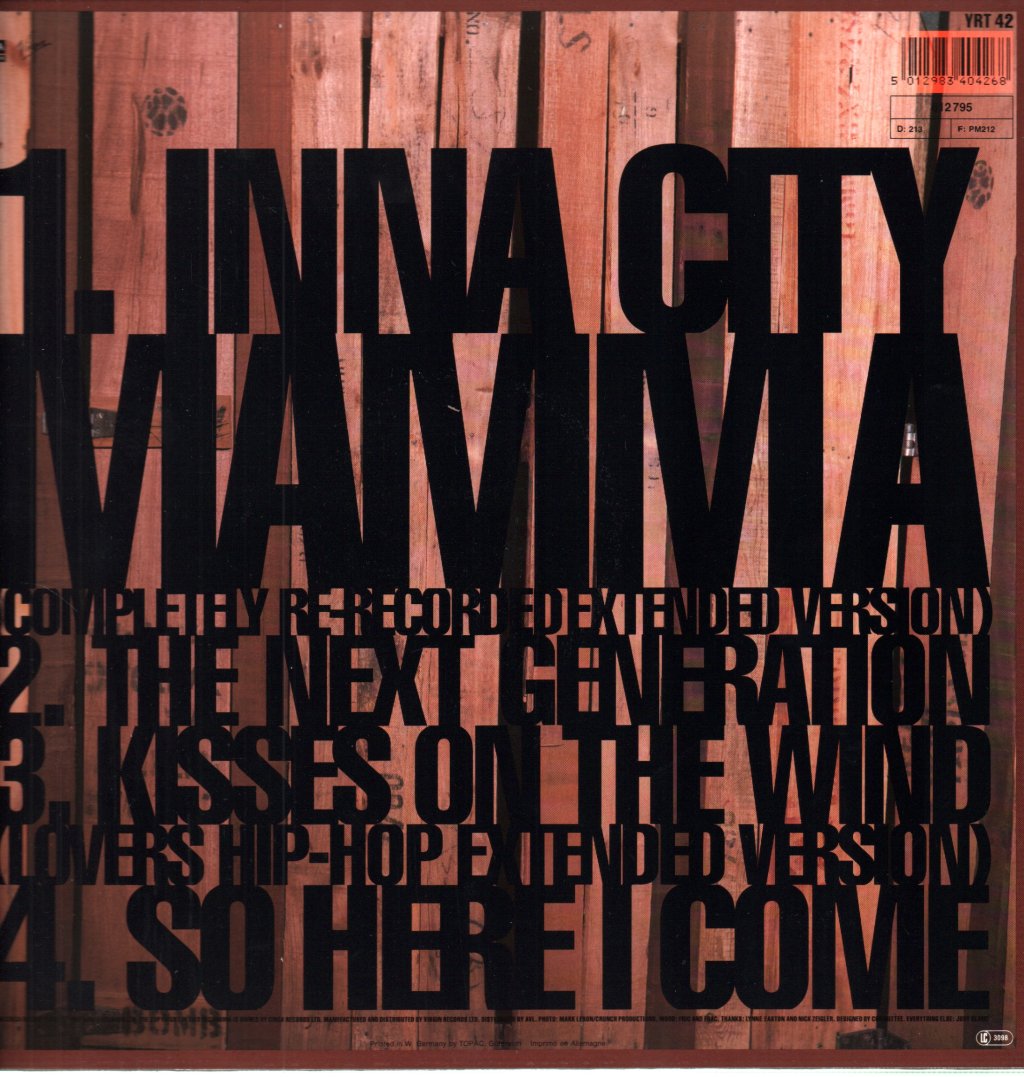 Neneh Cherry - Inna City Mamma - 12 Inch