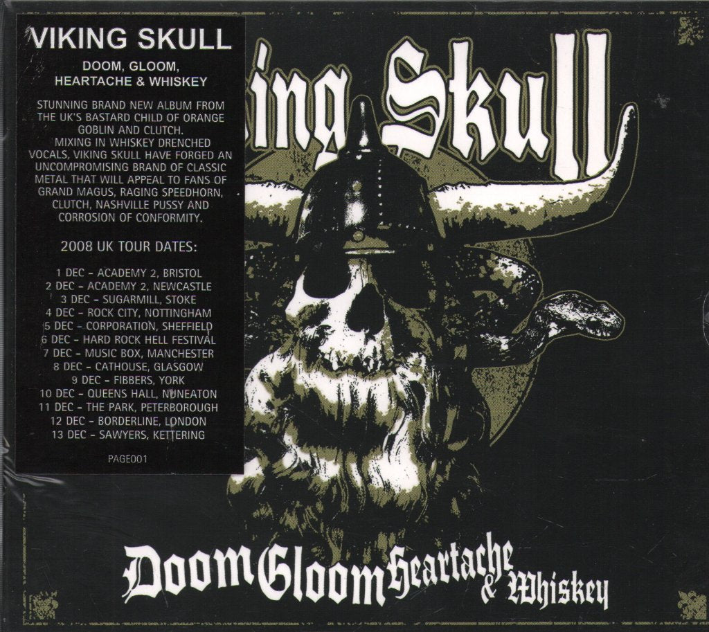 Viking Skull - Doom Gloom Heartache & Whiskey - Cd