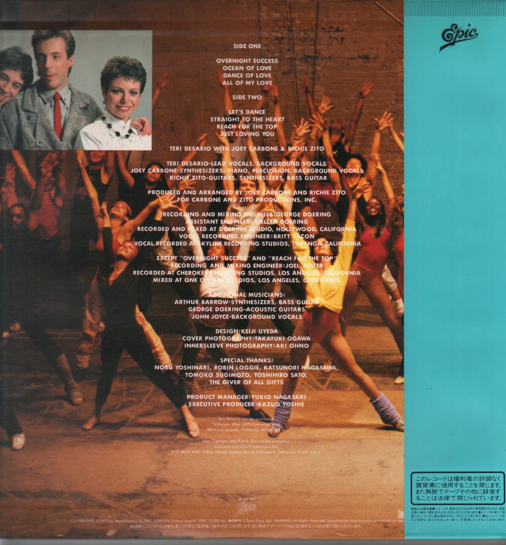 Teri Desario - Overnight Success - Lp