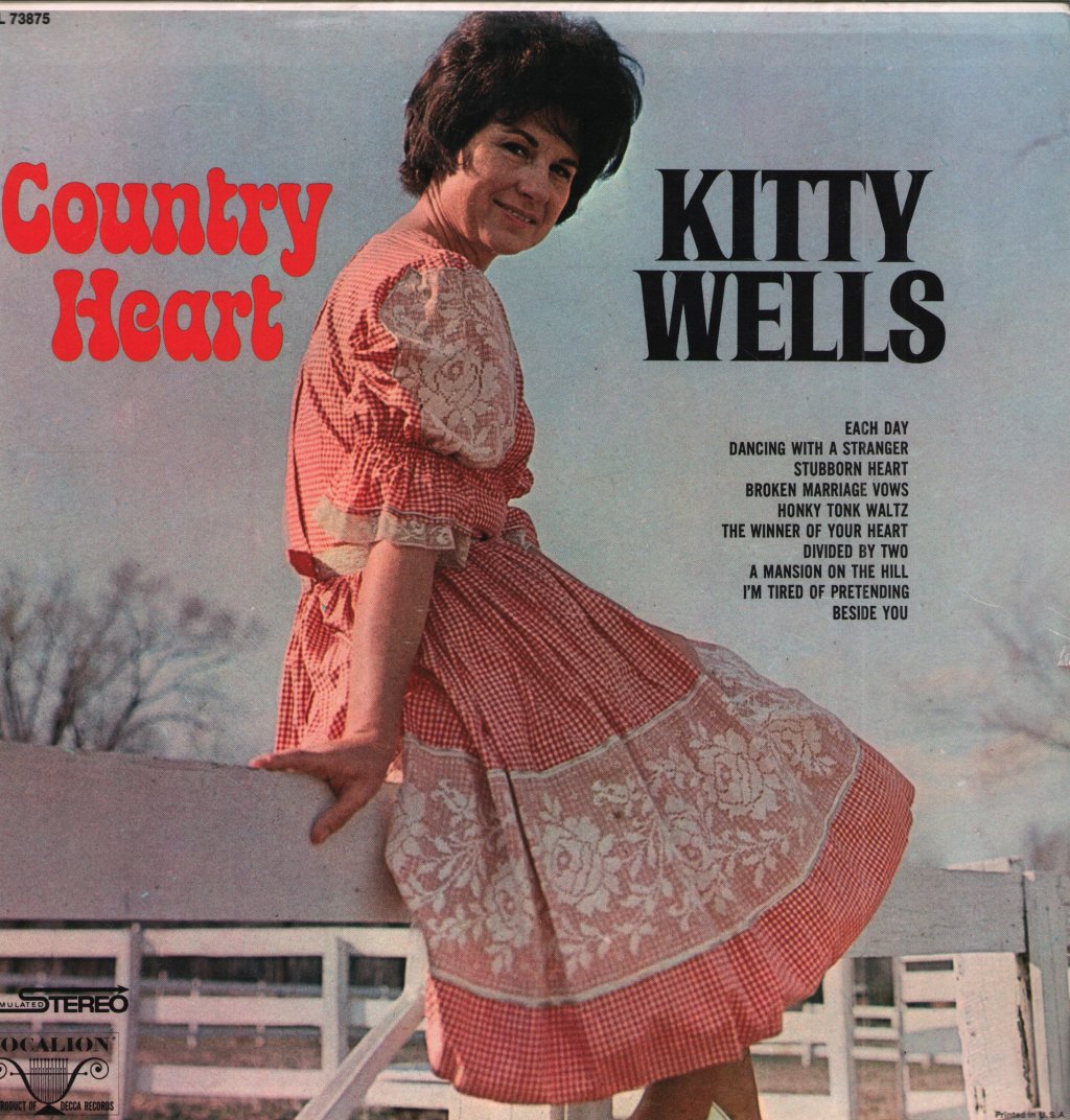 Kitty Wells - Country Heart - Lp