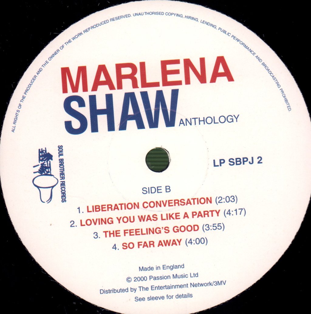 Marlena Shaw - Anthology - Double Lp