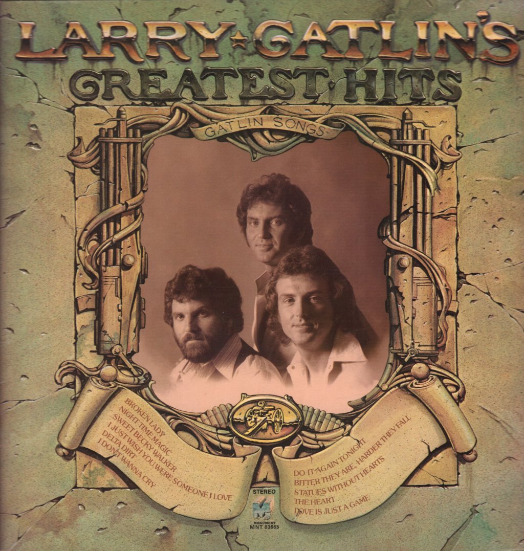 Larry Gatlin - Larry Gatlin's Greatest Hits Volume 1 - Lp