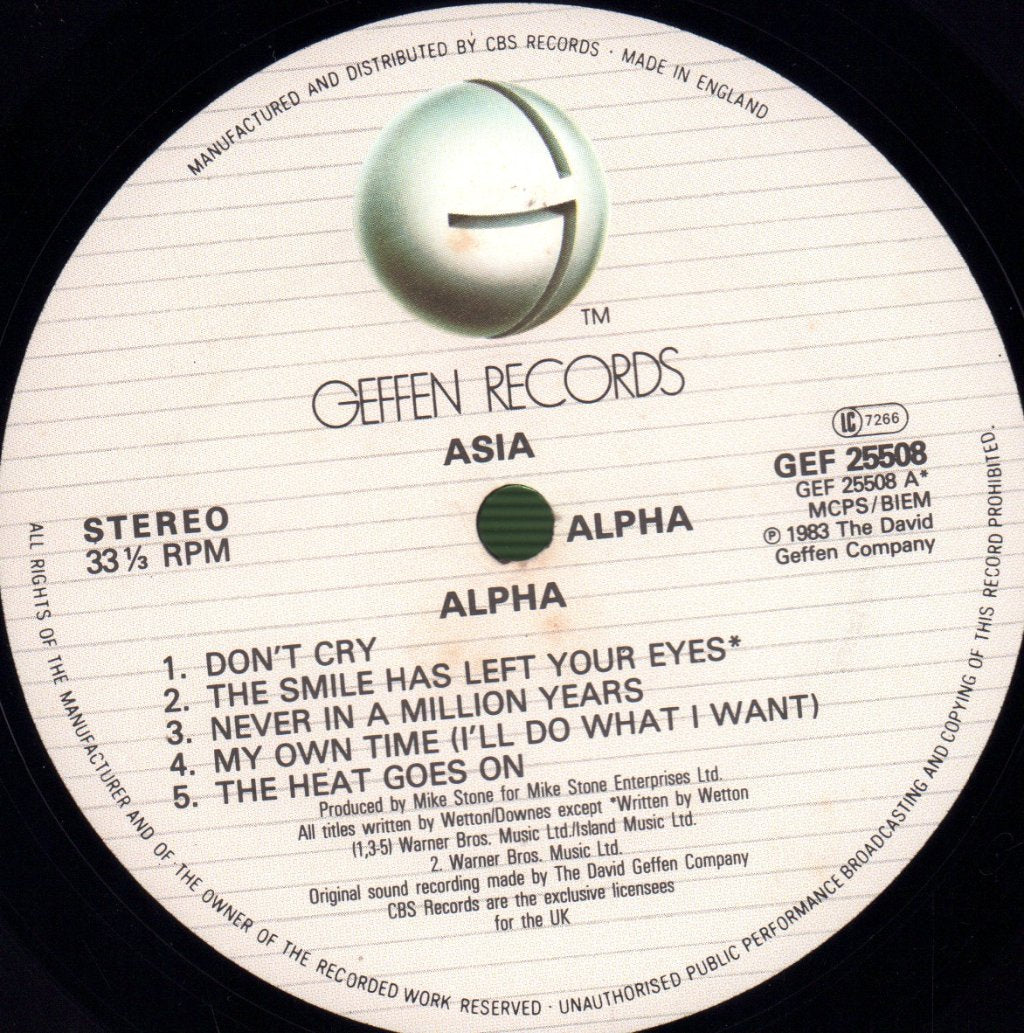 Asia - Alpha - Lp