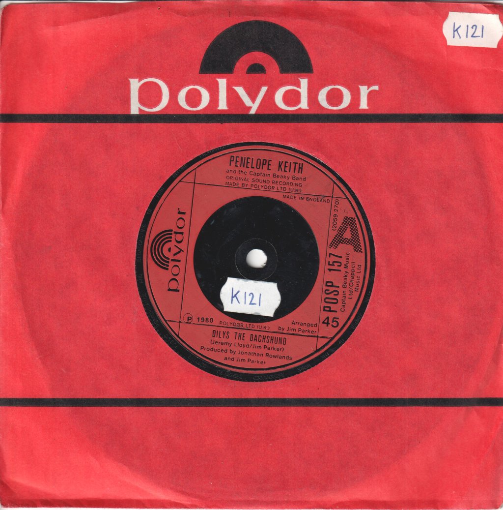 Penelope Keith - Dilys The Dachshund - 7 Inch