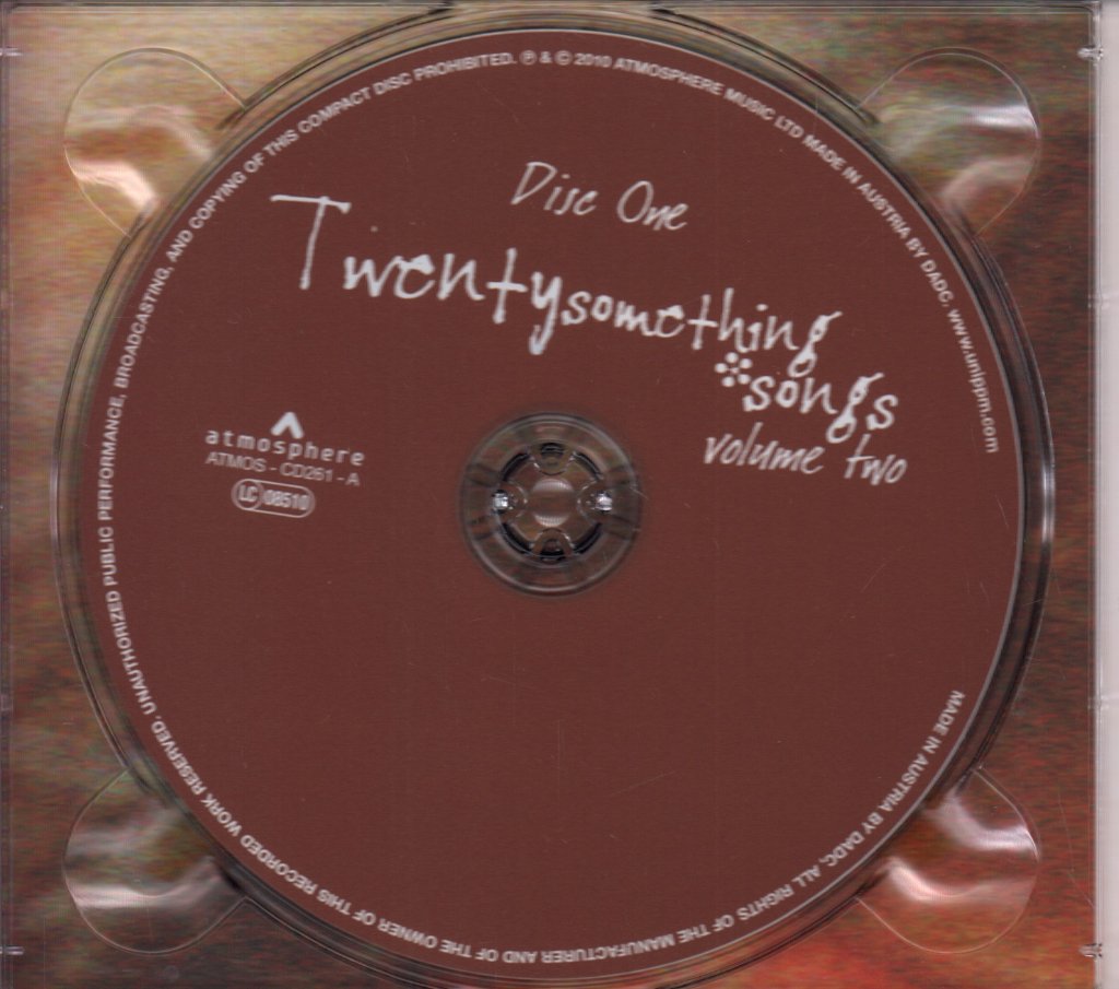 Various Artists - Twenty Something Songs; Volume Two: Vocals and Instrumentals - Double Cd