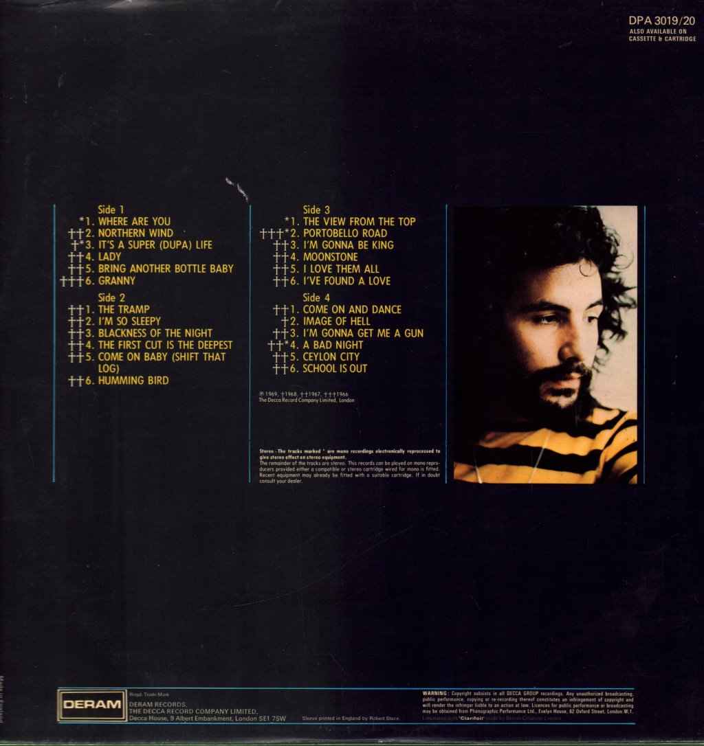 Cat Stevens - View From The Top - Double Lp