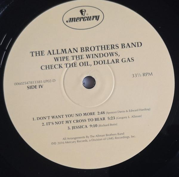 Allman Brothers Band - Wipe The Windows, Check The Oil, Dollar Gas - Double Lp