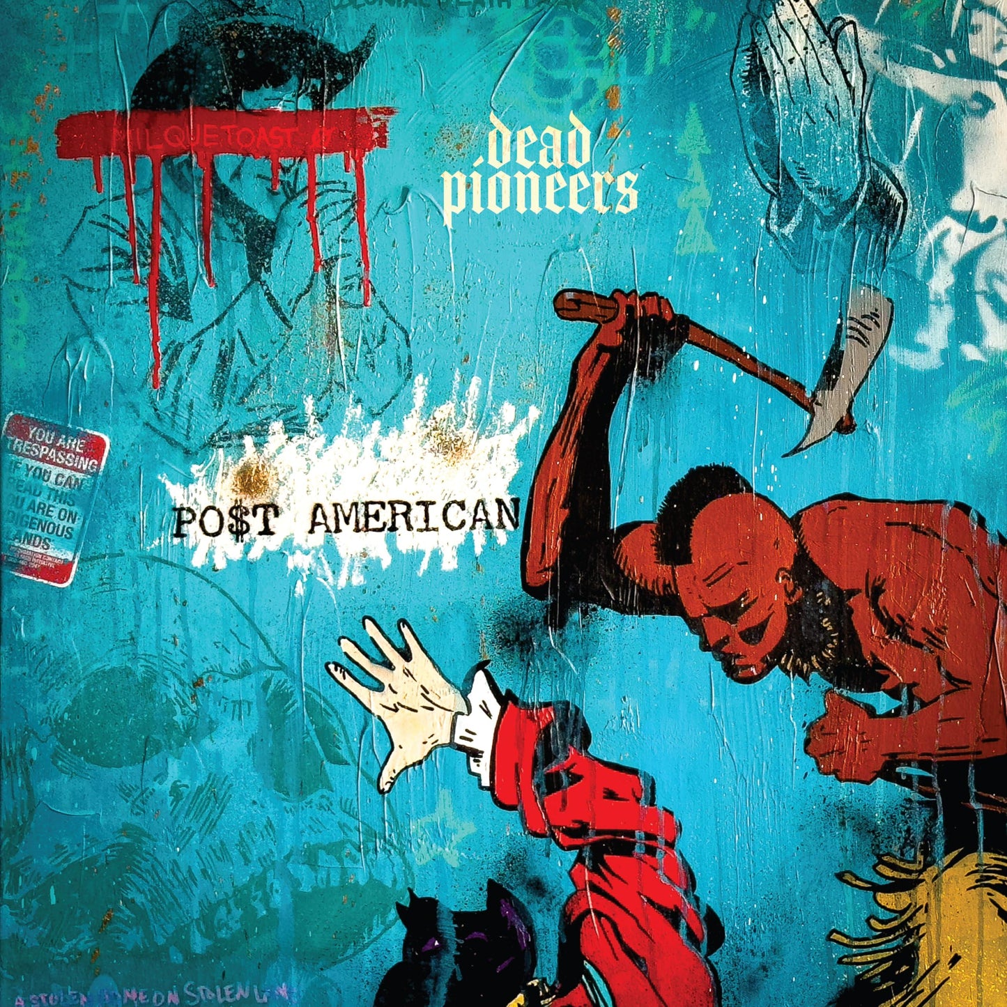 Dead Pioneers - Po$t American (Crystal Clear Vinyl) - Lp