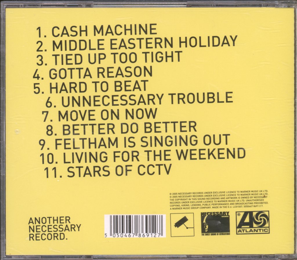 Hard-Fi - Stars Of CCTV - Cd