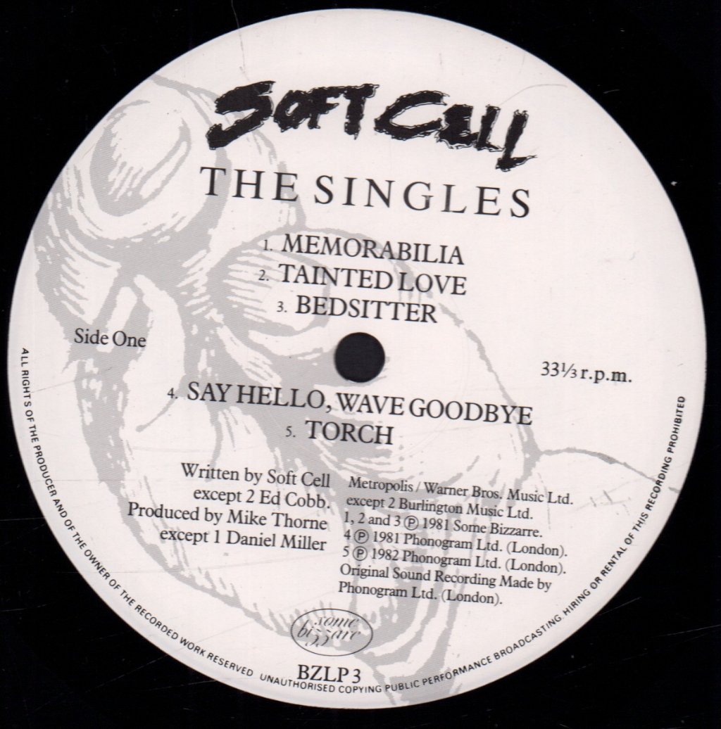 Soft Cell - Singles - Lp