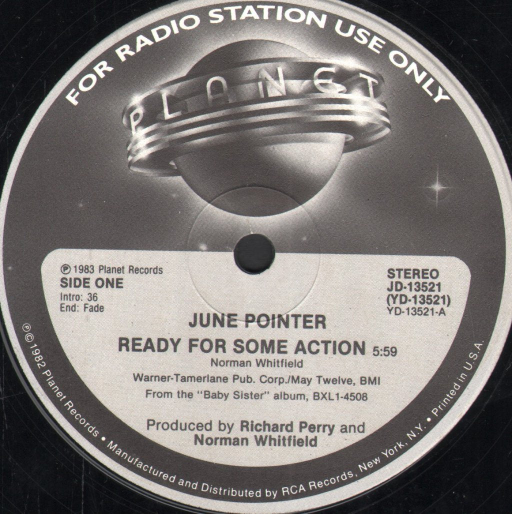 June Pointer - Ready For Some Action - 12 Inch