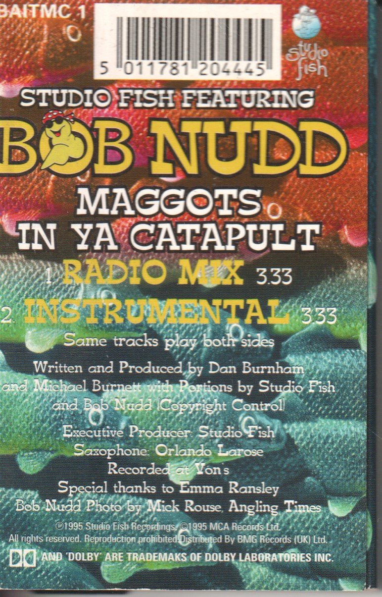 Studio Fish Featuring Bob Nudd - Maggots In Ya Catapult - Cassette