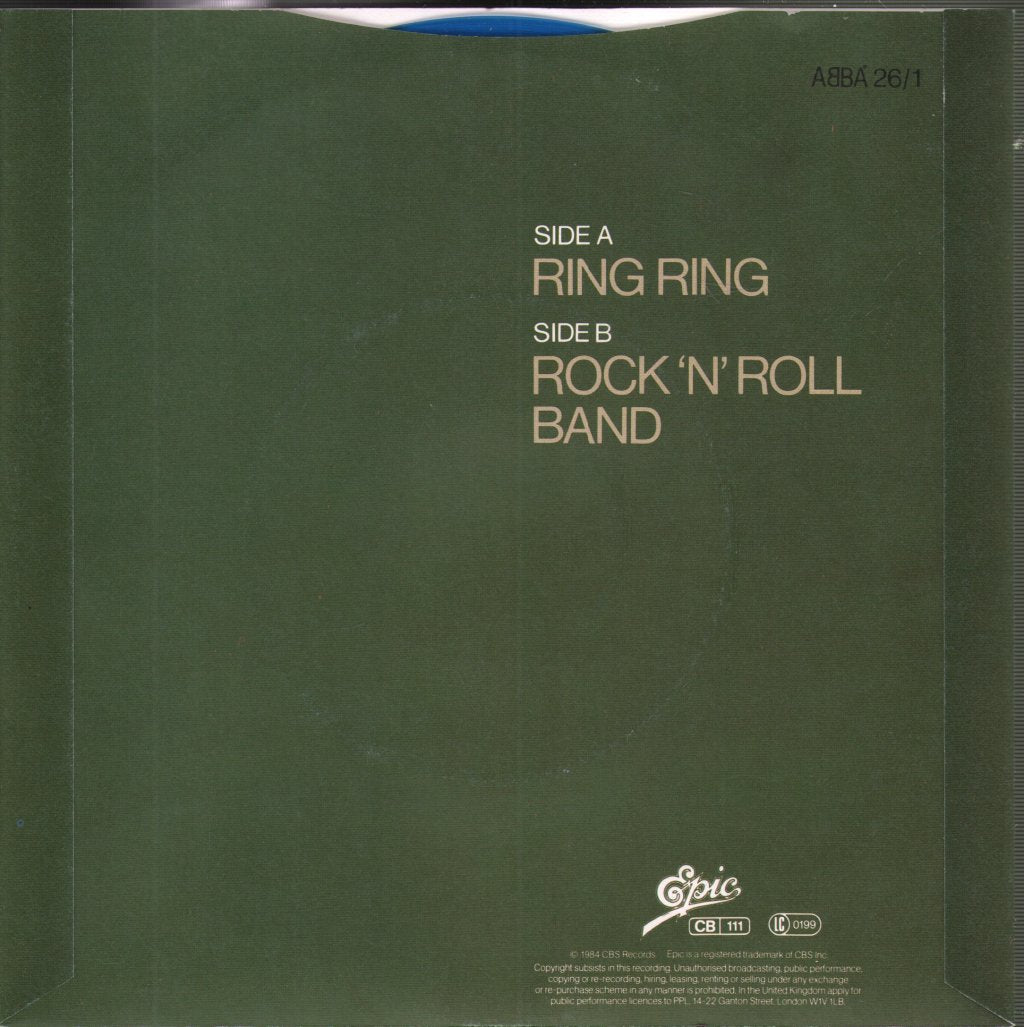 ABBA - Ring Ring - 7 Inch