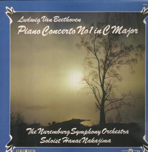 Nuremburg Symphony Orchestra / Hanae Nakajima - Ludwig Van Beethoven - Piano Concerto No.1 In C Major - Lp