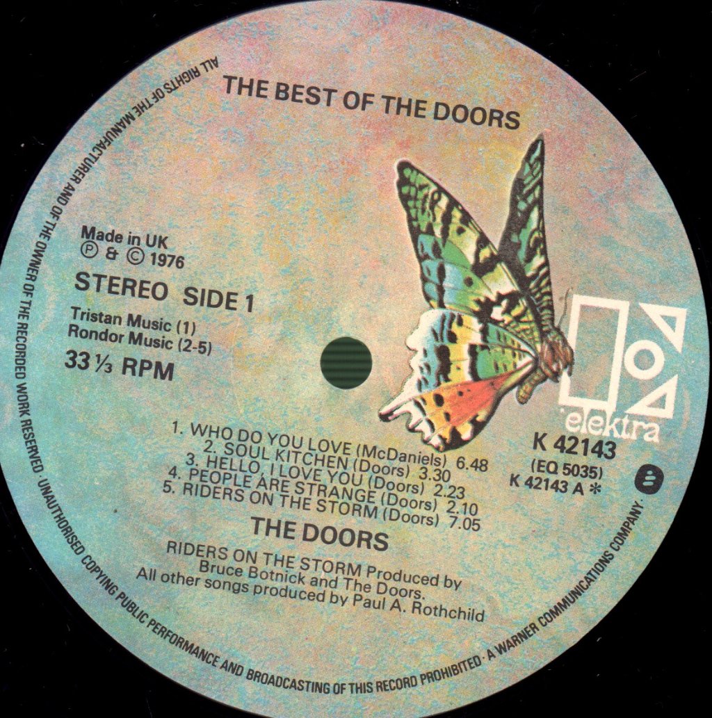 Doors - Best Of - Lp