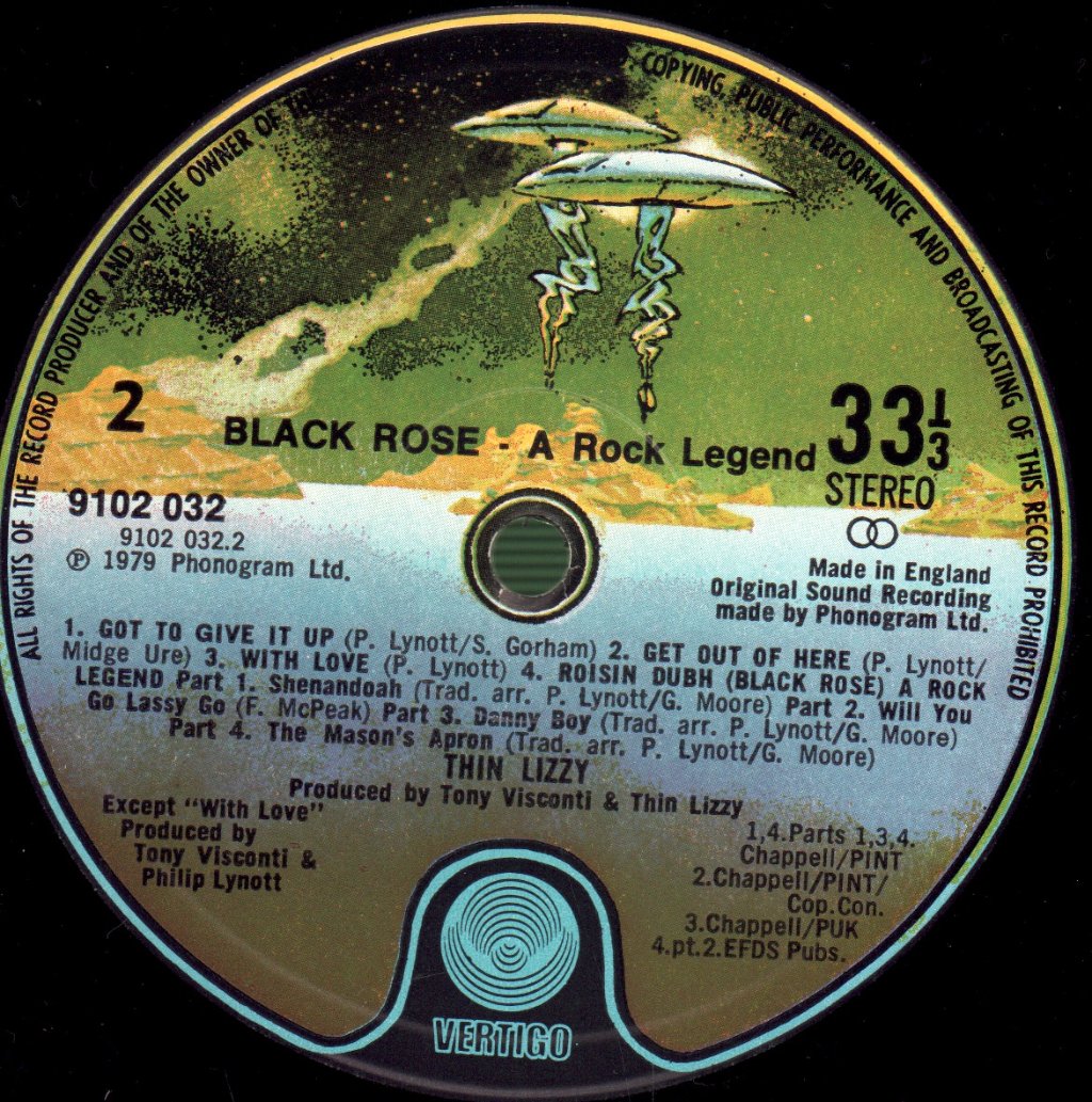 Thin Lizzy - Black Rose - Lp