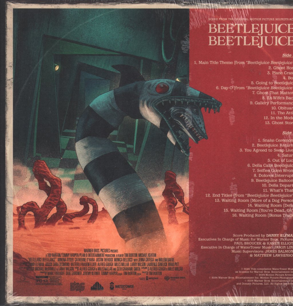 Danny Elfman - Beetlejuice Beetlejuice (Score From The Original Motion Picture Soundtrack) - Lp