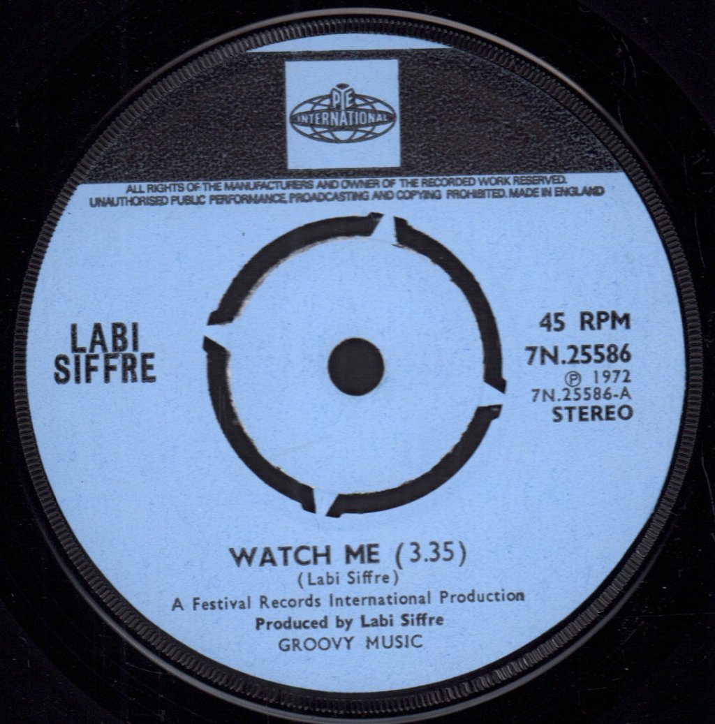 Labi Siffre - Watch Me - 7 Inch