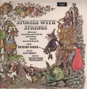 Richard Baker With The New Wessex String Quartet - Stories With Strings - Lp