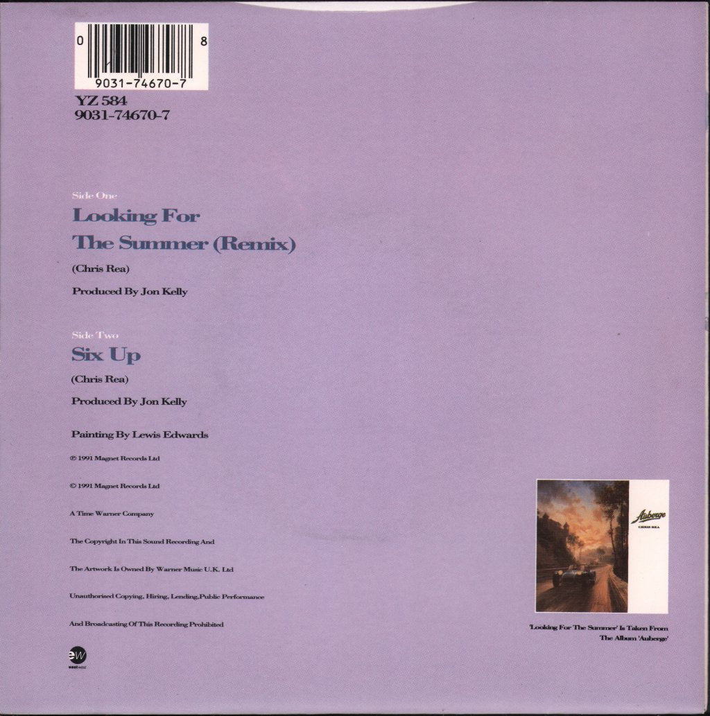 Chris Rea - Looking For The Summer - 7 Inch