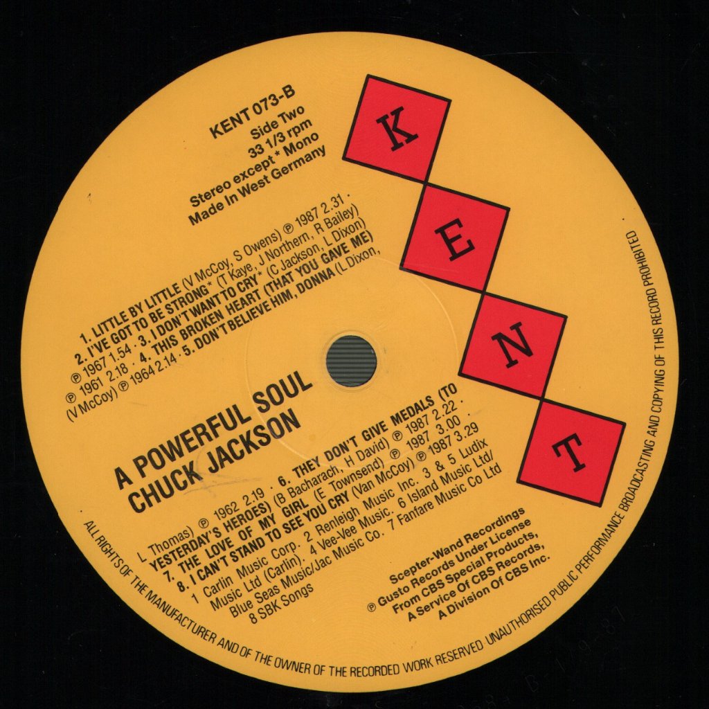 Chuck Jackson - A Powerful Soul - Lp
