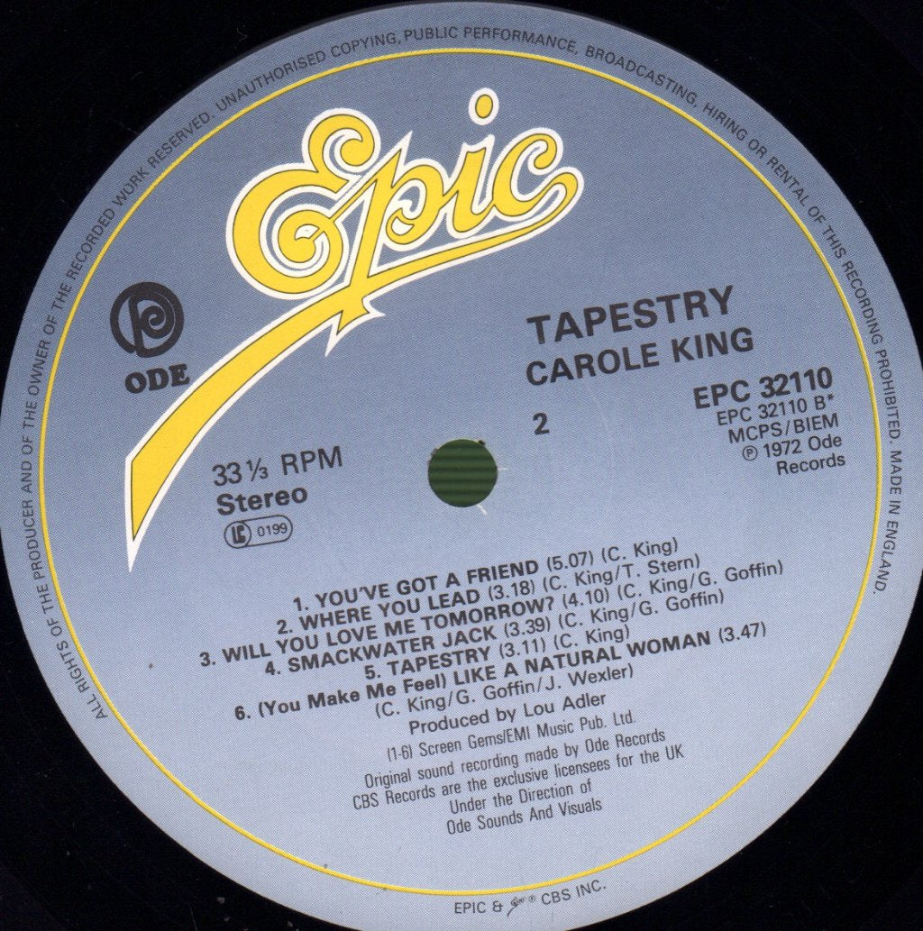 Carole King - Tapestry - Lp