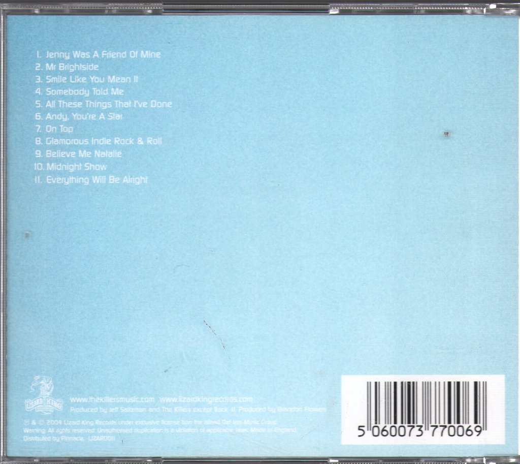 Killers - Hot Fuss - Cd