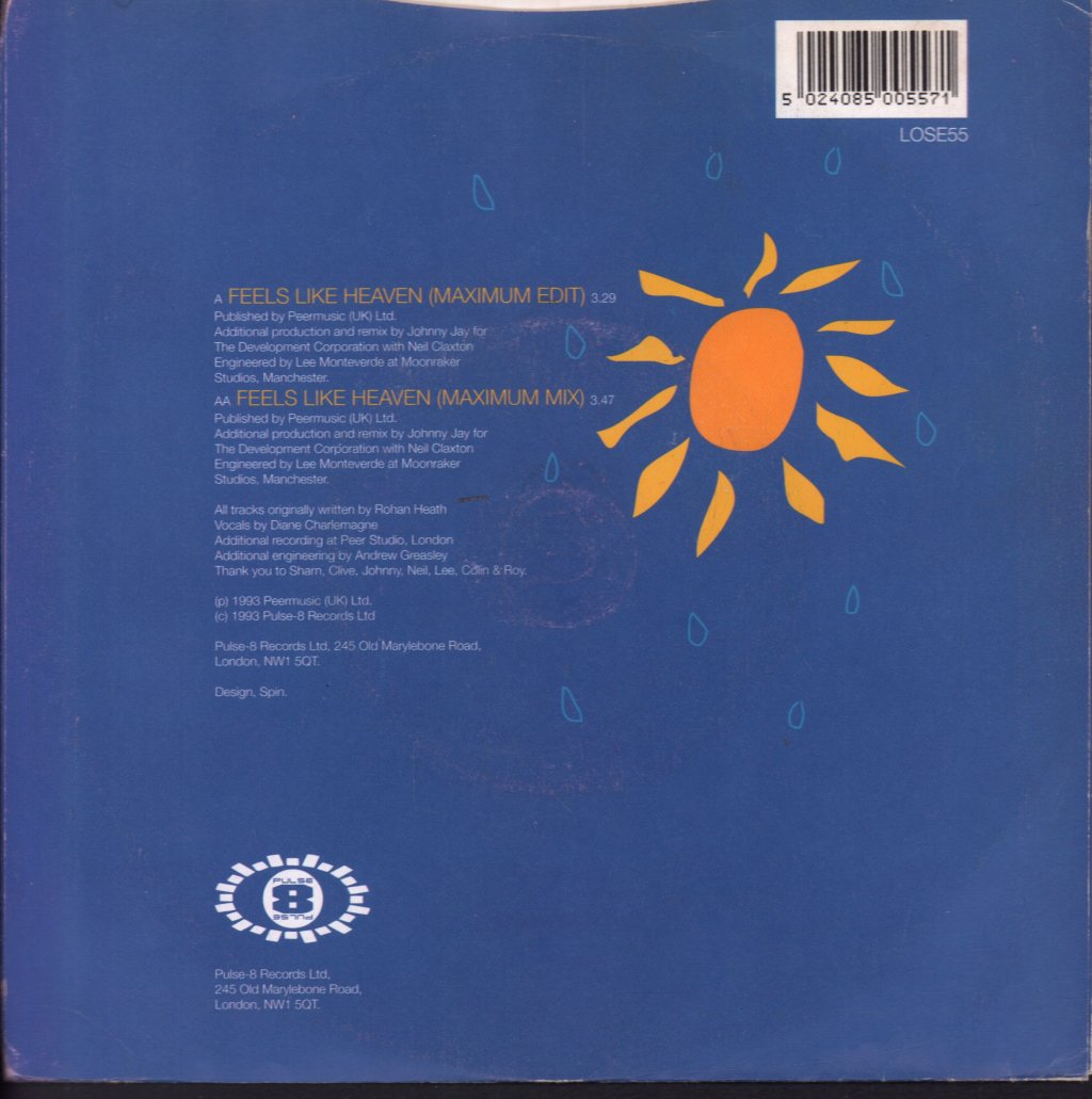 Urban Cookie Collective - Feels Like Heaven - 7 Inch