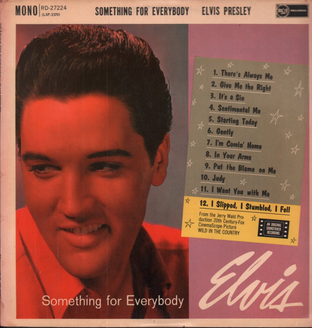 Elvis Presley - Something For Everybody - Lp