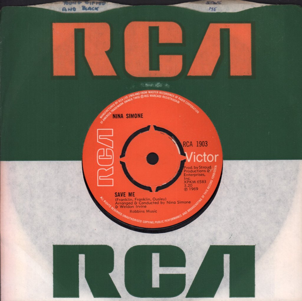 Nina Simone - To Be Young Gifted And Black - 7 Inch