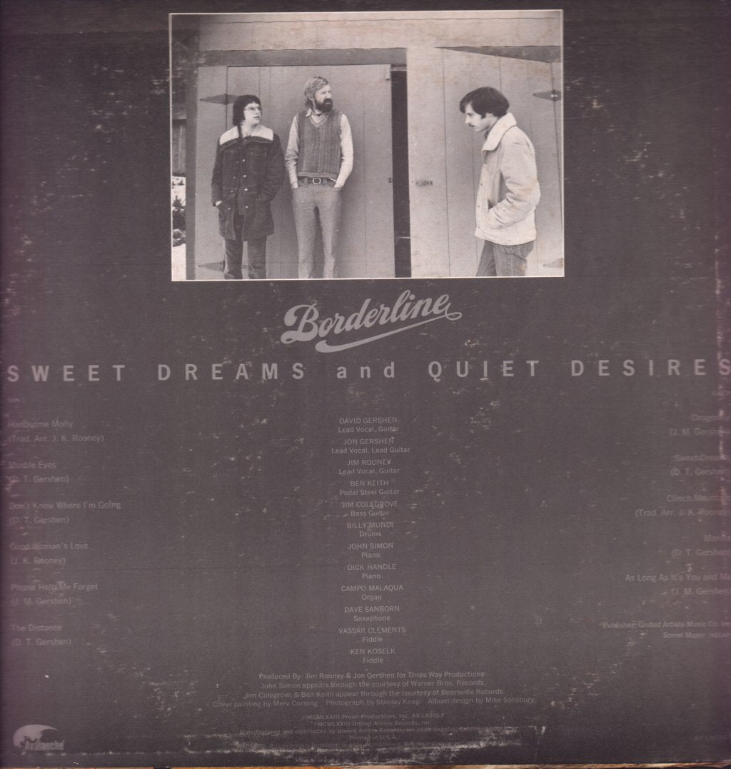Borderline - Sweet Dreams And Quiet Desires - Lp