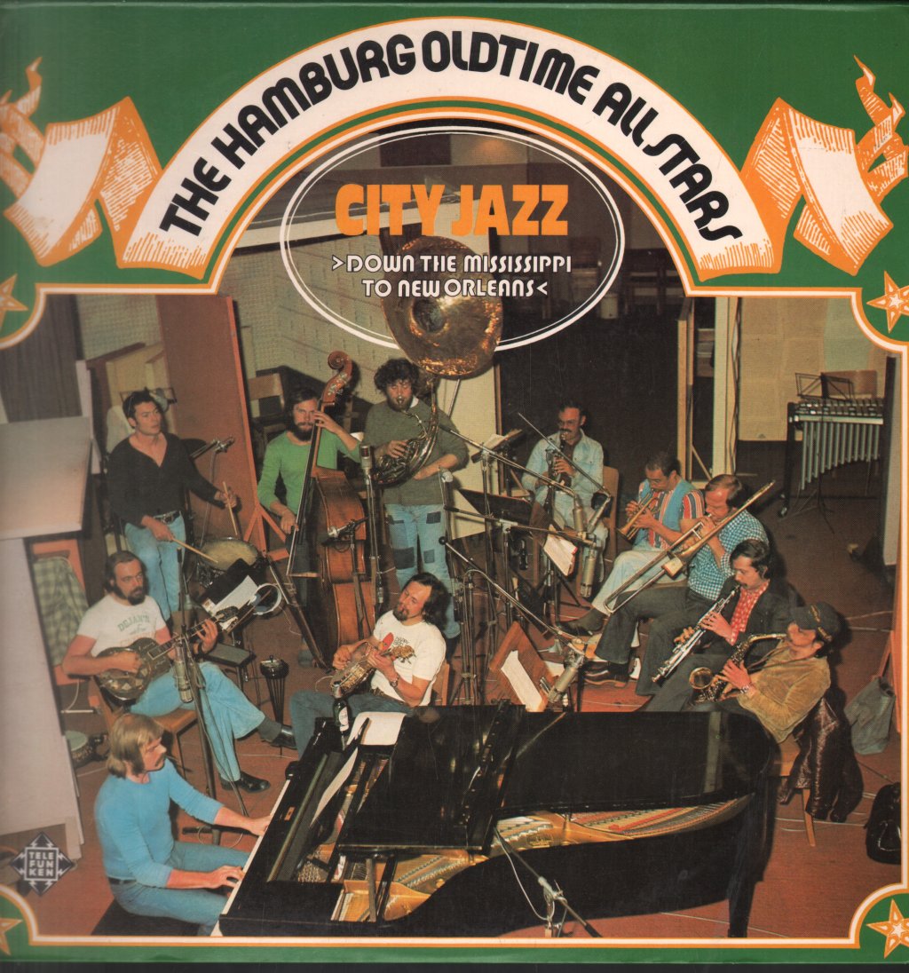Hamburg Oldtime Allstars - Down The Mississippi To New Orleans - Double Lp