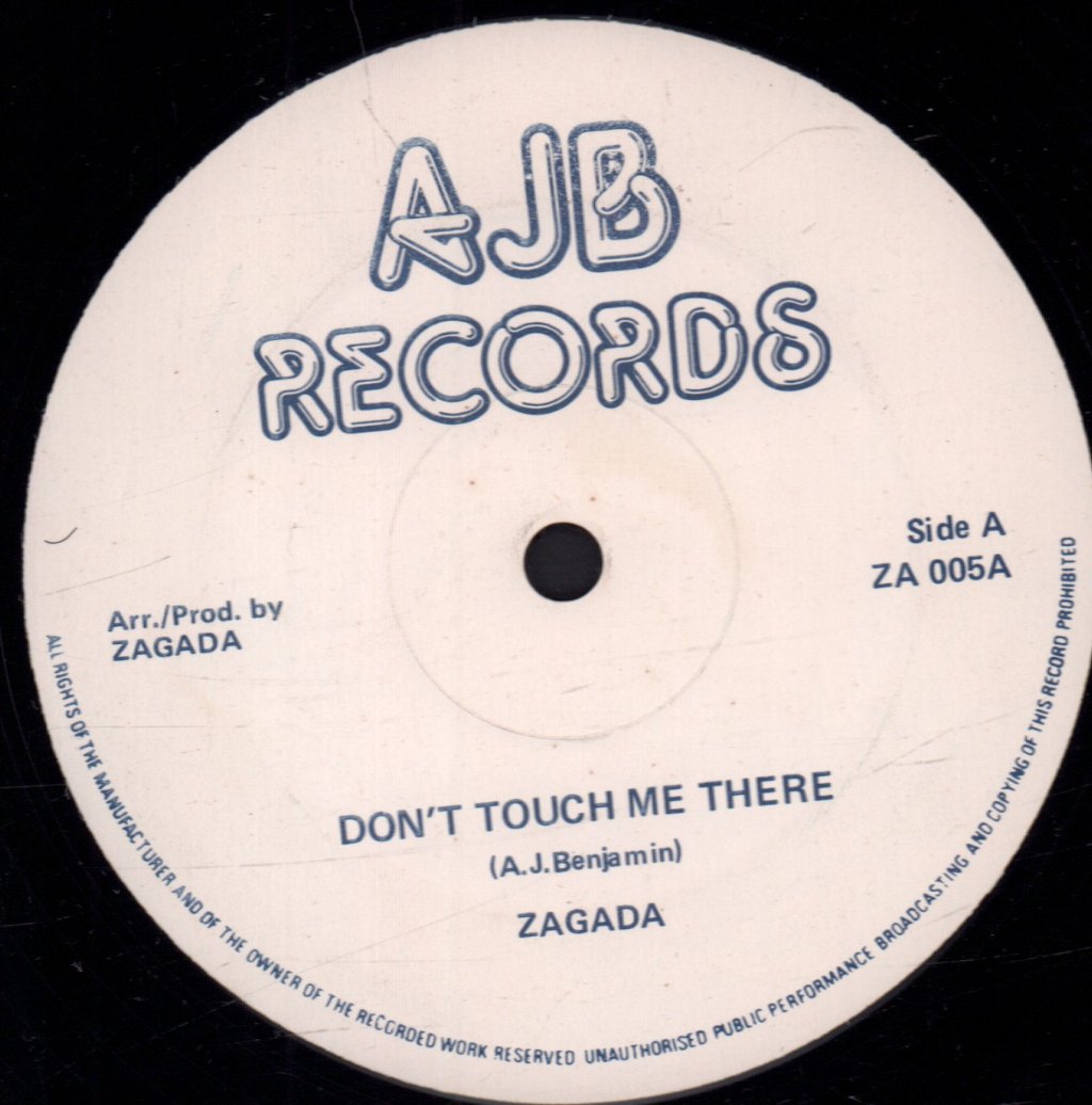 Zagada - Don't Touch Me There - 12 Inch